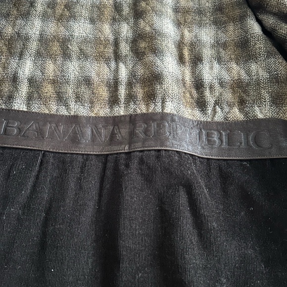 Vintage Banana Republic 3/4 Length Brown Leather Coat - Picture 7 of 16